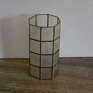 Vtg  Capiz Shell Shade
